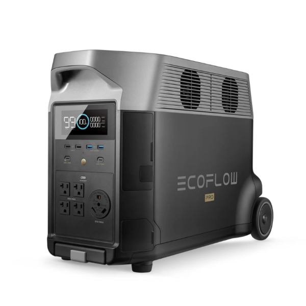DELTA Pro 3600Wh Portable Power Station – 3600W AC Output, LiFePO4 Battery, Solar Generator