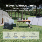DELTA Pro 3600Wh Portable Power Station – 3600W AC Output, LiFePO4 Battery, Solar Generator - Image 3
