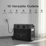 DELTA Pro 3600Wh Portable Power Station – 3600W AC Output, LiFePO4 Battery, Solar Generator - Image 8