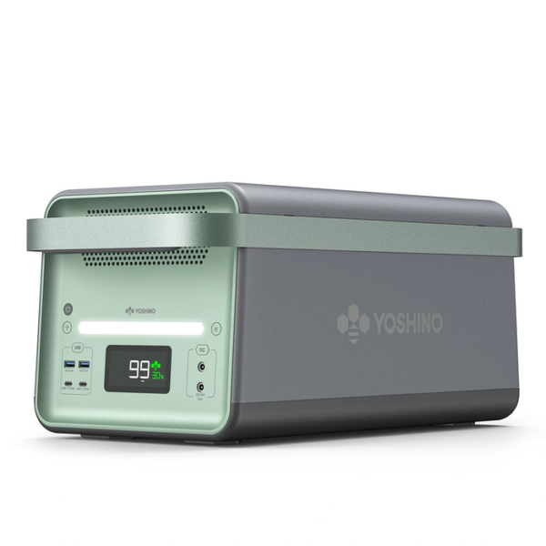Yoshino B4000 SST Solid-State Portable Power Station, 2611Wh Capacity, 4000W Output