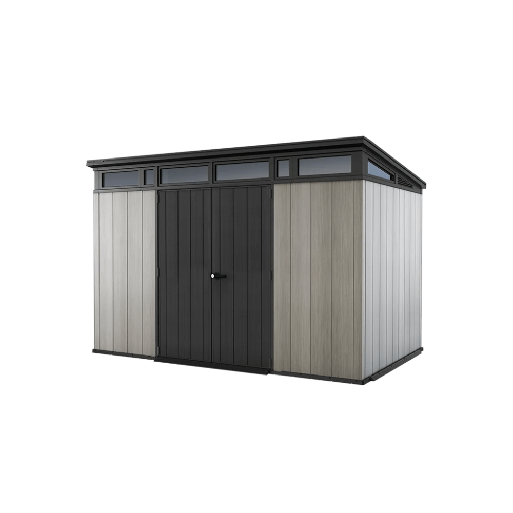 hananoa-com-Design_sans_titre_15-1.png Keter Artisan 11×7 ft Grey Resin Steel-Reinforced Storage Shed - Image 1