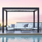 Yardistry Aluminum Louvered Pergola 12×12 ft - Image 2