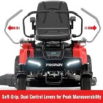 PRORUN PZT60V42 60V 42-inch Brushless Electric Zero Turn Riding Lawn Mower