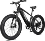 ACTBEST Ranger All-Terrain Electric Mountain Bike, 1400W Peak Motor, 65-Mile Range, 26×4 Inch Fat Tires