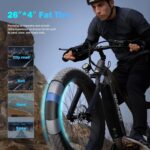 ACTBEST Ranger All-Terrain Electric Mountain Bike, 1400W Peak Motor, 65-Mile Range, 26×4 Inch Fat Tires - Image 4