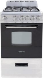 Avanti GR2013CSS 20-Inch Freestanding Gas Range, Stainless Steel - Image 2