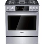 Bosch 800 Series 30 Inch Gas Slide-In Range with True Convection Oven – Stainless Steel