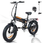 Colorway Orange 750W Fat Tire Electric Bike