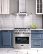 Cosmo 30-inch 4.5 Cu. Ft. Stainless Steel Gas Range with 5 Sealed Burners and Convection Oven - Image 6