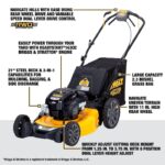 DEWALT 21 Inch 163cc Gas Self-Propelled Lawn Mower with Briggs & Stratton Engine - Image 3