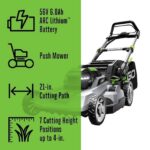 EGO Power+ LM2114 21-Inch 56V Brushless Push Lawn Mower Kit - Image 2