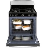 GE 30″ Free-Standing Gas Range with 4 Sealed Burners, Stainless Steel (JGBS30RETSS) - Image 4
