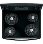 GE 30 Inch Freestanding Electric Range with Self-Clean Oven, Black (JB256DMBB) - Image 4