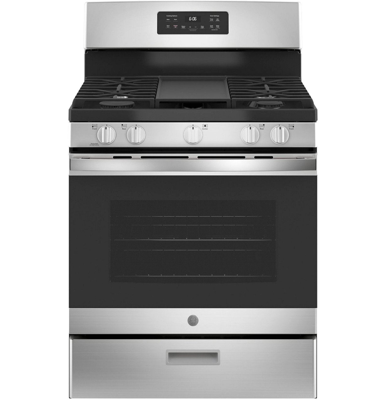 hananoa-llc-hananoa-ge-30-inch-freestanding-gas-range-01-20260620090546-a4c615e4-1.jpg GE 30-Inch Freestanding Gas Range with 4.8 cu. ft. Oven Capacity and Sealed Cooktop Burners - Image 1