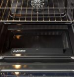 GE 30-inch Freestanding Electric Convection Range with No Preheat Air Fry, WiFi, and EasyWash Oven Tray, Stainless Steel - Image 3
