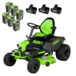 Greenworks 60V 42-Inch Cordless Battery CrossoverT Riding Lawn Mower