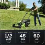 Greenworks 80V 21-Inch Cordless Self-Propelled Lawn Mower - Image 5