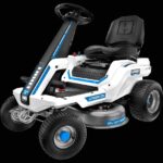 HART 80-Volt 30-Inch Lithium-Ion Electric Riding Lawn Mower Kit with Super Charger (H80RM011)
