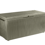 Keter Springwood 80 Gallon Outdoor Storage Deck Box – Green