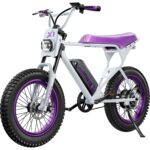 Macfox X1S x Bs.zay Special Edition Electric Bike – Retro Moped Style Fat-Tire E-Bike
