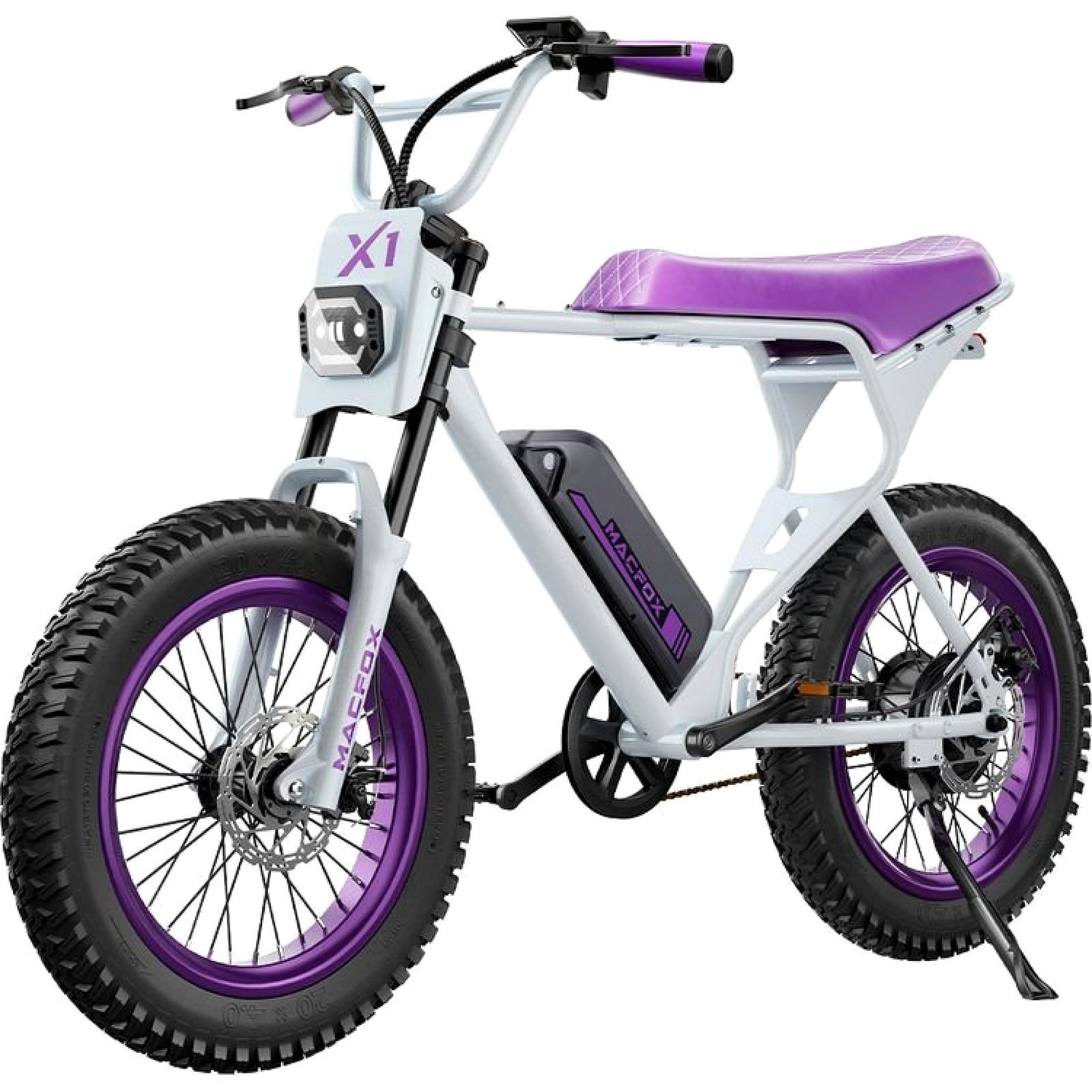 hananoa-llc-hananoa-macfox-electric-bike-x1s-01-20260620091340-a57cce40-1.jpg Macfox X1S x Bs.zay Special Edition Electric Bike – Retro Moped Style Fat-Tire E-Bike - Image 1