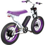 Macfox X1S x Bs.zay Special Edition Electric Bike – Retro Moped Style Fat-Tire E-Bike - Image 3