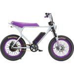 Macfox X1S x Bs.zay Special Edition Electric Bike – Retro Moped Style Fat-Tire E-Bike - Image 5