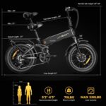 Jasion X-Hunter Folding Fat Tire Electric Bike with Full Suspension - Image 2
