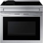 Samsung 6.3 cu. ft. Smart Freestanding Electric Range with No-Preheat Air Fry, Convection+, & Griddle, Stainless Steel NE63A6711SS