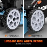 SENIX LSSG-H2 22-Inch Self-Propelled Gas Lawn Mower with 163cc 4-Cycle Briggs & Stratton Engine - Image 3