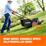 SENIX LSSG-H2 22-Inch Self-Propelled Gas Lawn Mower with 163cc 4-Cycle Briggs & Stratton Engine - Image 5
