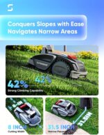 Sunseeker V3 Robotic Lawn Mower with AI Vision and Wireless Smart Navigation - Image 5