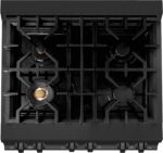 ZLINE Legacy 30-inch 4.0 Cu. Ft. Dual Fuel Range with Brass Burners, Black Stainless Steel (RAB-BR-30) - Image 10